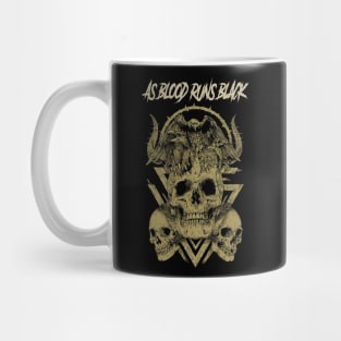 AS BLOOD RUNS BLACK BAND MERCHANDISE Mug